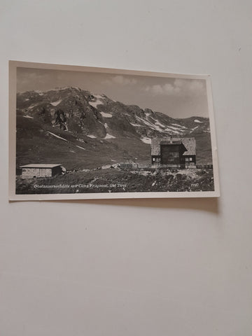 AK Obstanserseehütte mit Cima Frugnoni.