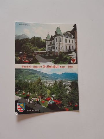 AK Lienz. Gasthof Pension Gribelehof. Gebr. Rothdurfter.