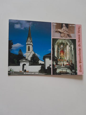 AK Lienz. Kath. Stadtpfarrkirche Hl. Apostel Andreas.