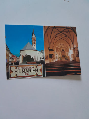 AK St. Marein in Lienz. Klosterkirche.