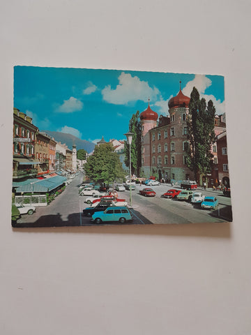 AK Lienz. Hauptplatz mit Liebburg.