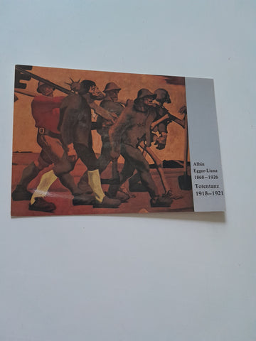 AK Totentanz. Albin Egger-Lienz.