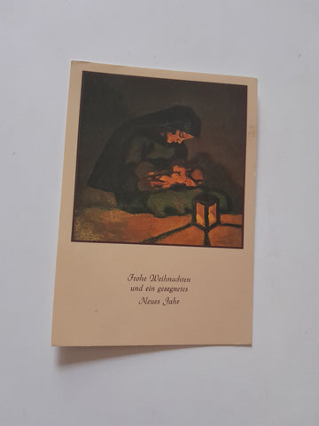 AK Madonna von Albin Egger Lienz.