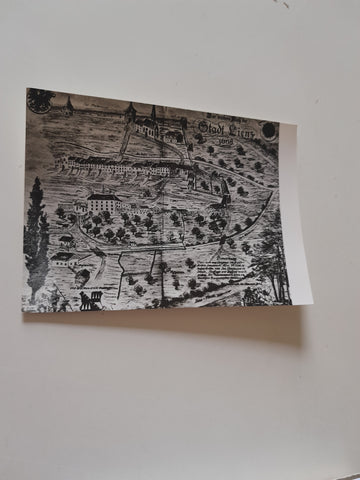 AK Plan vom Unteren Stadtplatz Lienz.