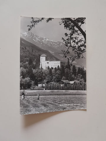 AK Schloß Bruck bei Lienz.
