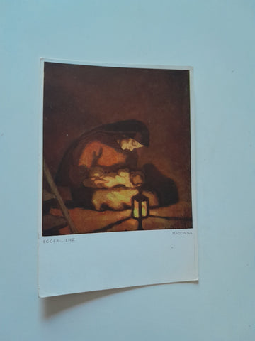 AK Madonna Albin Egger Lienz.