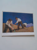 AK Bergmäher. Albin Egger Lienz.