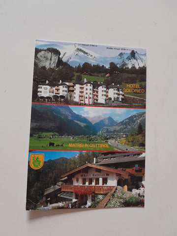 AK Matrei in Osttirol. Hotel Goldried. Liftweg 7.