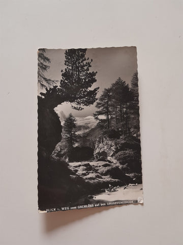 AK Blick v. Weg zum Gschlöss auf den Grossvenediger.