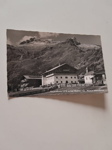 AK Tauernhaus bei Matrei in Osttirol.