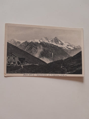 AK Matrei Kalserthörlhütte und Großglockner.