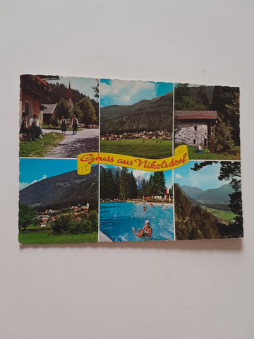AK Gruss aus Nikolsdorf.