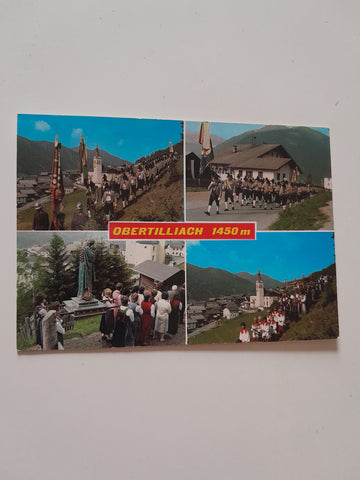 AK Prozession in Obertilliach.