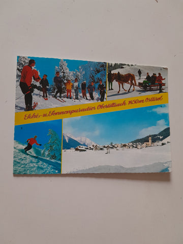 AK Schi- und Sonnenparadies Obertilliach.