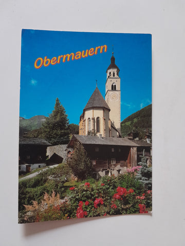 AK Obermauern. Gotische Kirche.