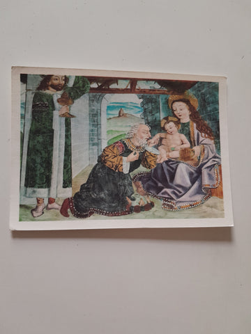 AK Fresken in Obermauern.