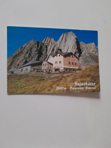 AK Sajathütte. Besitzer: Friedl Kratzer. Bichl 8.