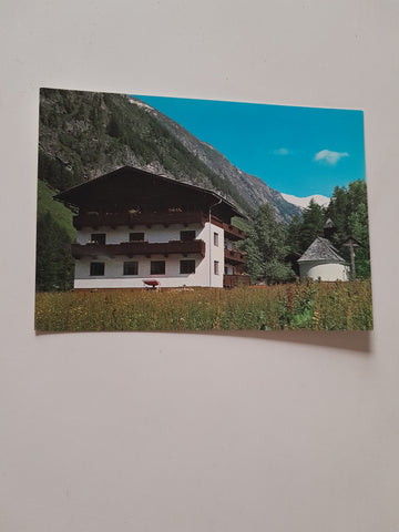 AK Haus Ströden. Besitzer Leopold Oblasser, Hinterbichl 26. Prägraten.