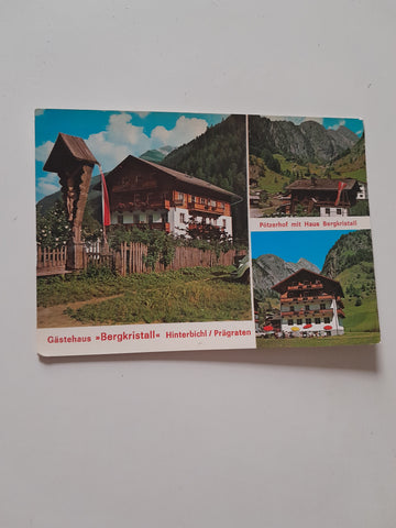 AK Gästehaus Frühstückspension Bergkristall Hinterbichl/Prägraten.