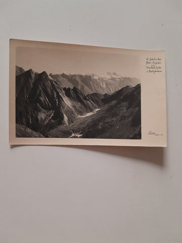 AK St. Jakob in Defereggen. Blick v. Troyertörl zur Kriselach Spitze u. Großglockner.