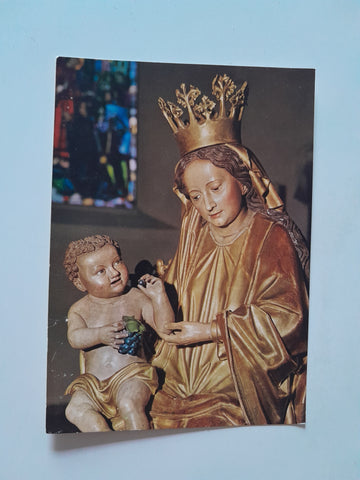 AK St. Lorenzen im Pustertal. Madonna von Michael Pacher.