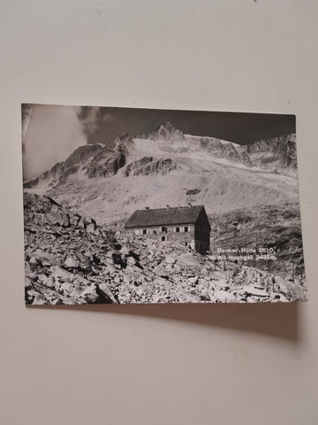 AK Barmer Hütte mit Hochgall.