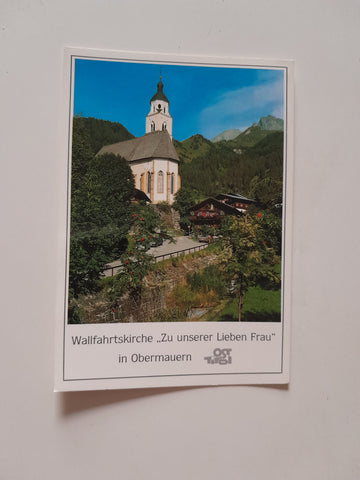 AK Wallfahrtskirche Zu unserer Lieben Frau. Obermauern bei Virgen.