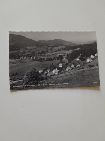 AK Neumarkt. Siedlung beim Schwimmbad. (1962)