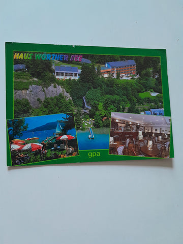 AK Töschling-Pörtschach. Haus Wörthersee. Gewerkschaft der Privatangestellten.