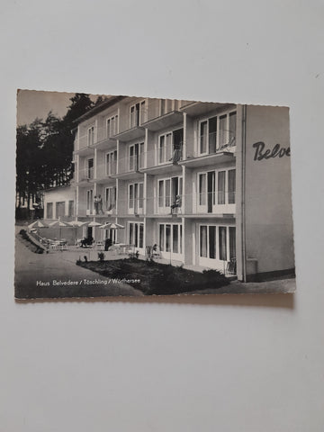 AK Töschling am Wörthersee. Haus Belvedere.