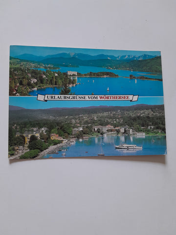 AK Urlaubsgrüße vom Wörthersee.