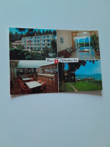 AK Töschling-Pörtschach. Haus Wörthersee. Gewerkschaft der Privatangestellten.