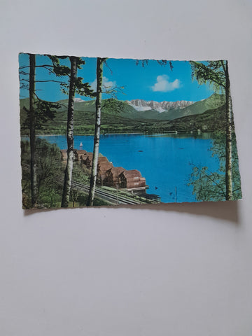 AK Wörthersee, Ostbucht mit Karawanken.