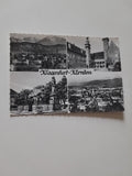 AK Klagenfurt. Mit Sonderstempel 2. Internationales Treffen Junggewerkschaften 1960.