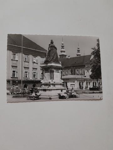 AK Klagenfurt. Maria Theresiendenkmal.