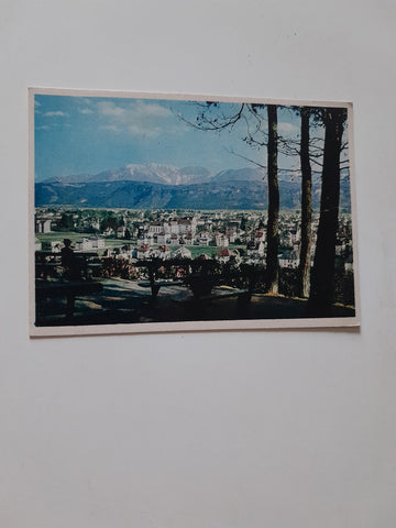 AK Klagenfurt vom Karawankenblick.