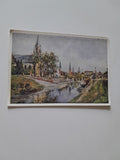 AK Klagenfurt Stadt mit Lendhafen. (nach einem Aquarell v. Ed. Manhart.