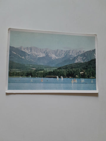 AK Wörther See, Ostbucht mit Koschuta.