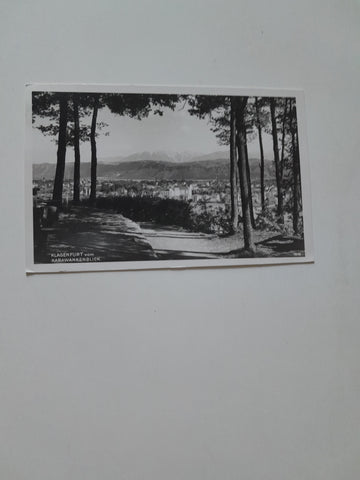 AK Klagenfurt vom Karawankenblick.