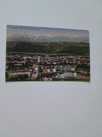 AK Klagenfurt vom Kreuzberg.