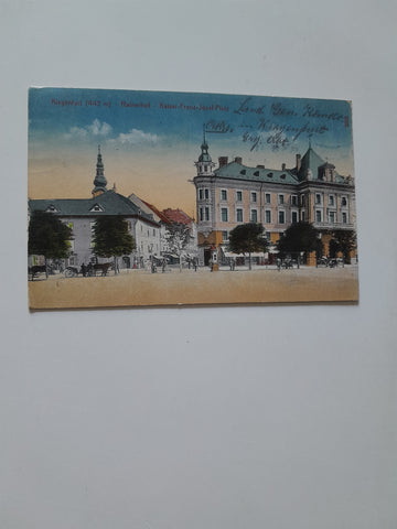 AK Klagenfurt. Rainerhof Kaiser Franz Josef Platz.