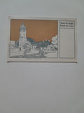 AK Neubau der evangelischen Kirche St. Veit an der Glan. (Architekt J. Schulte, Linz)