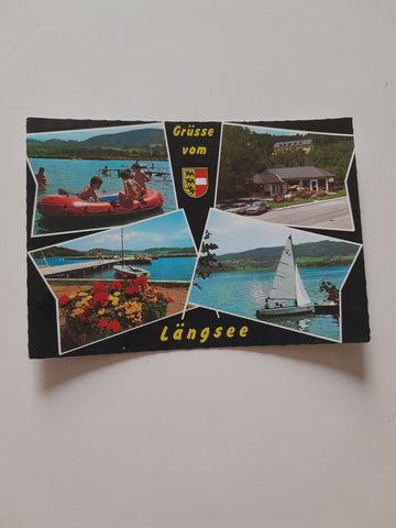 AK Grüsse vom Längsee.