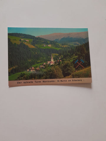 AK Der schiefe Turm Noricums: St. Martin am Silberberg.