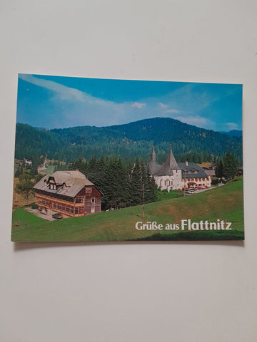 AK Grüße aus Flattnitz.