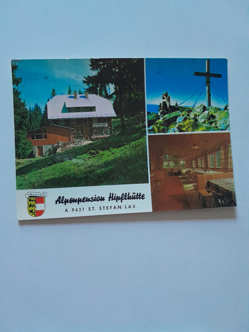AK Alpenpension Hipflhütte. St. Stefan/Lav.
