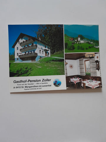 AK Gasthof Pension Zoller. Forst auf der Saualpe. St. Margarethen im Lavanttal.