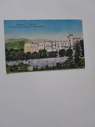 AK Wolfsberg. Graf Henckel-Donnersmarck'sches Schloss. (1917)