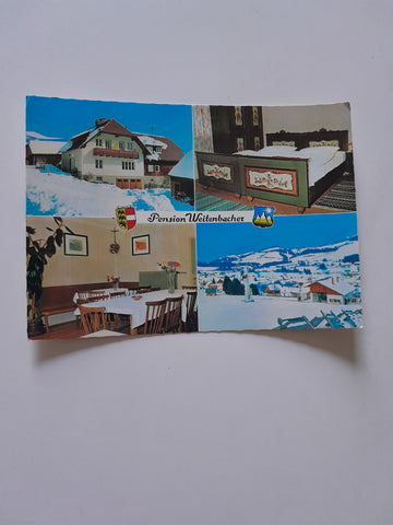 AK Reichenfels. Pension Weitenbacher. F. Steinkellner.