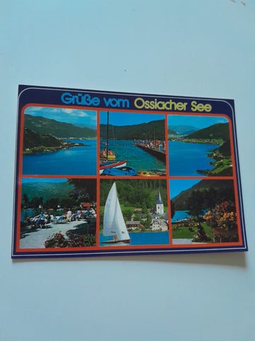 AK Grüße vom Ossiachersee.